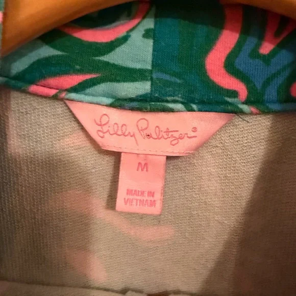 Lilly Pulitzer Quarter Zip - Picture 3 of 4